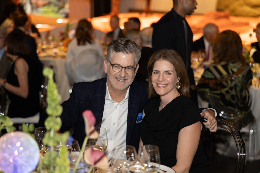 Craig & Nicole Loewenstern at the preview of the HMNS' re-imagined Welch Hall: Matter & Motion (Photo by Mike Rathke, HMNS Photographer)