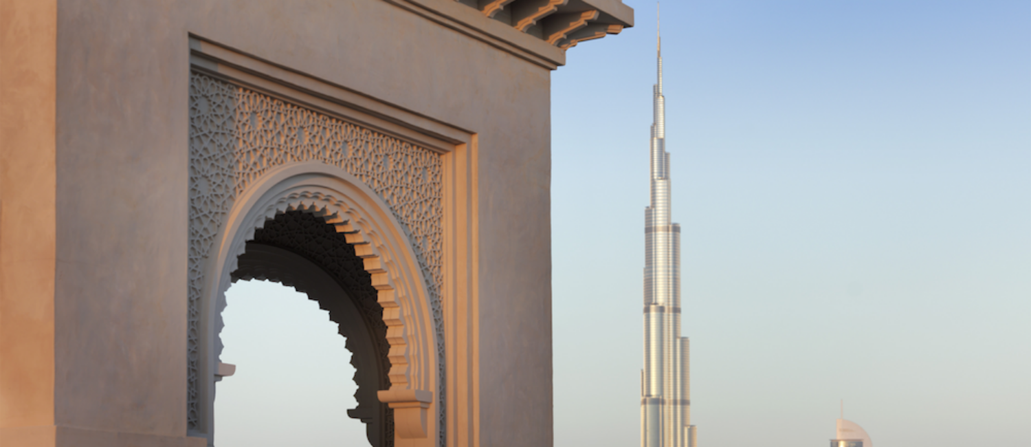 DUBAI Burj Khalifa from Four Seasons Dubai