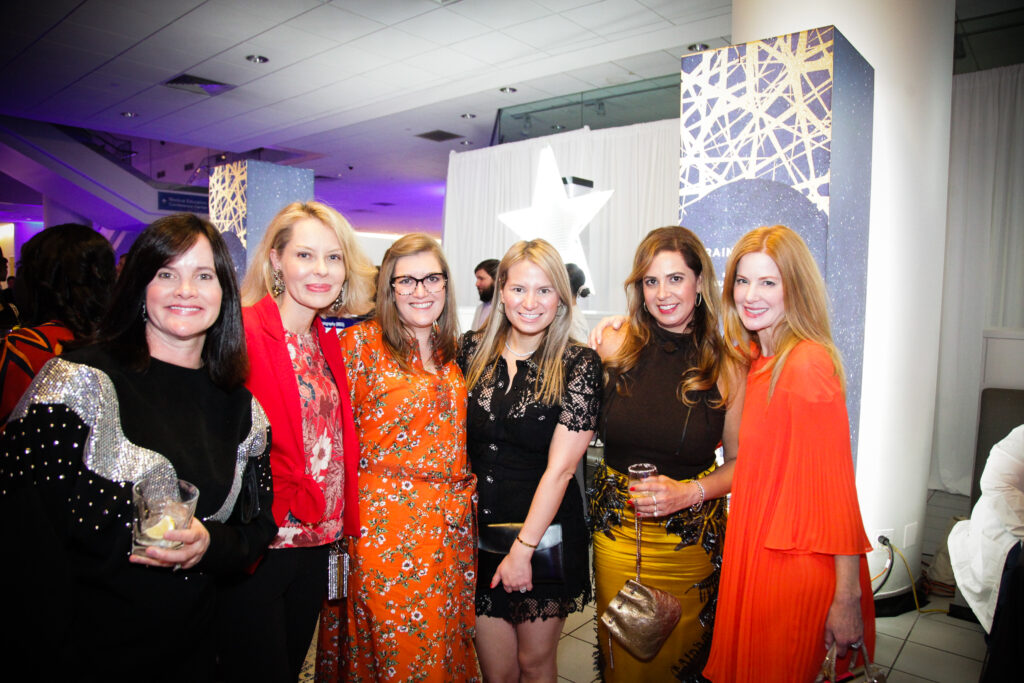 Cat Needham, Kate Morris, Nancy Collins, Alexandra Kahn, Lana Constantine, and guest. (Photo by Ren Morrison)