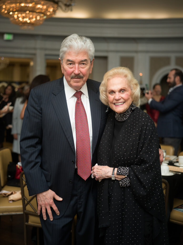 Danny Ward & Nancy Ames at the 100th anniversary celebration of Miller Outdoor Theatre. (Photo by Daniel Ortiz)