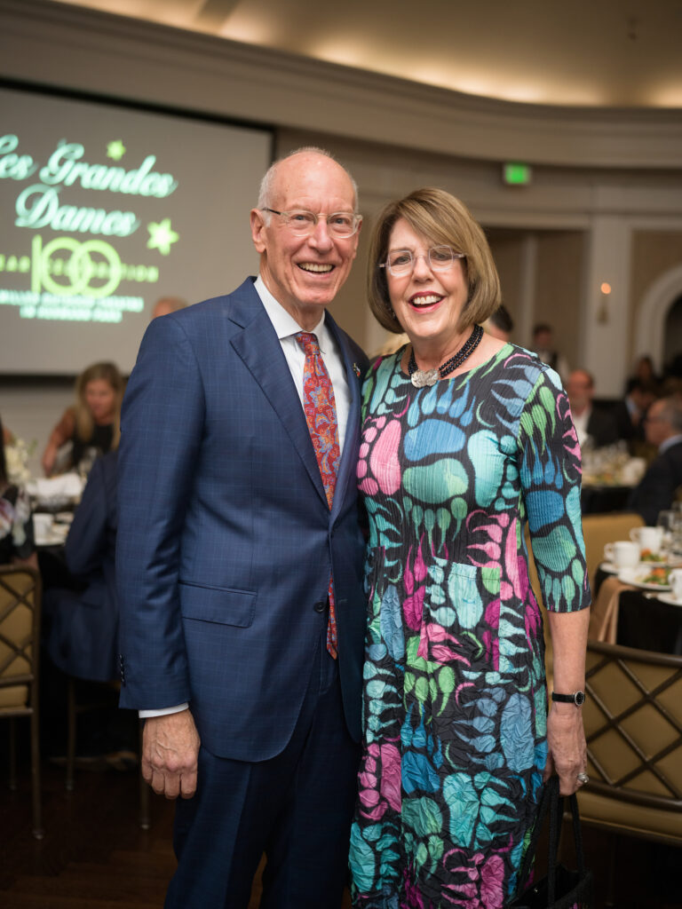 David Mincberg & Lanie Gordon at the 100th anniversary celebration of Miller Outdoor Theatre. (Photo by Daniel Ortiz)