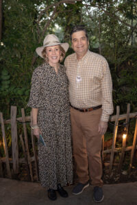 Dawn Moore, Board Chair; Steve Moore (Photo by Thomas Garza and Rob Wythe/Wythe Portrait Studio)