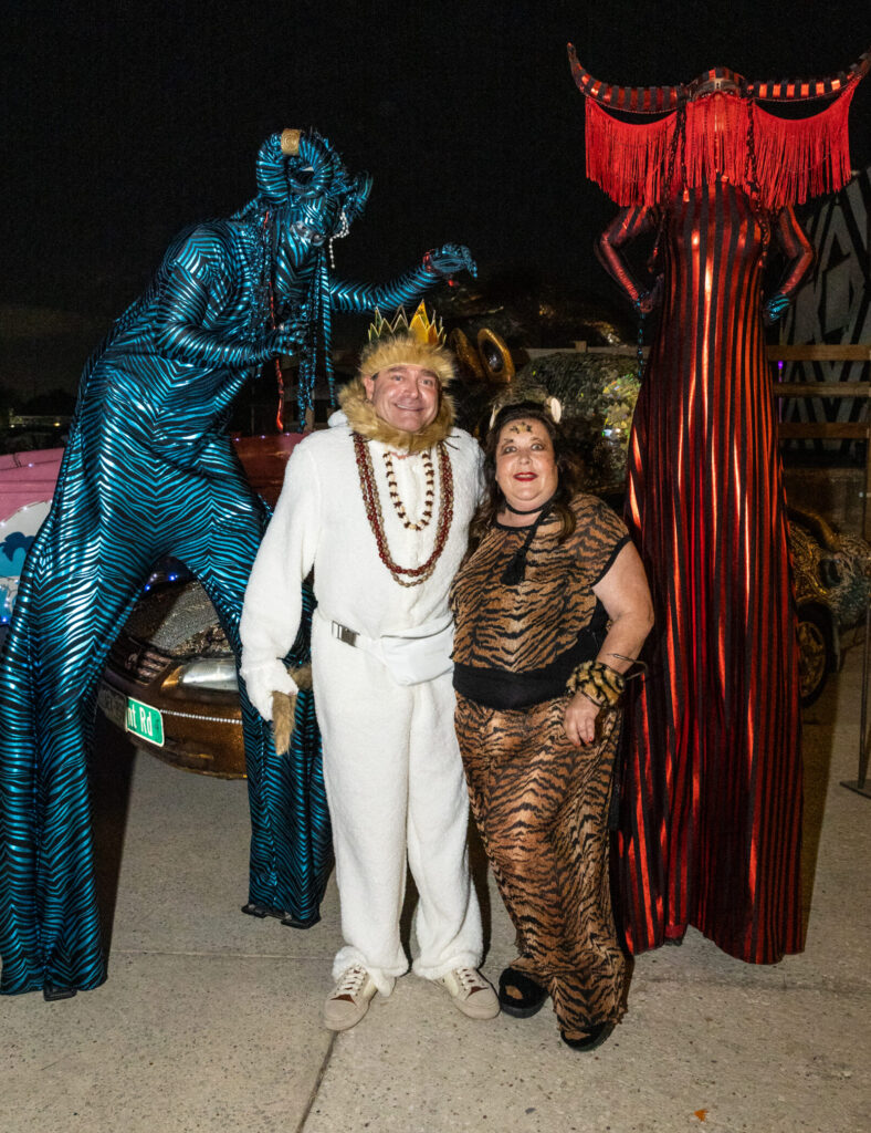 Don Mafrige Jr., Karen Desenberg at Orange Show Gala Where the Wild Things ART (Photo by Emily Jaschke and David DeHoyos)