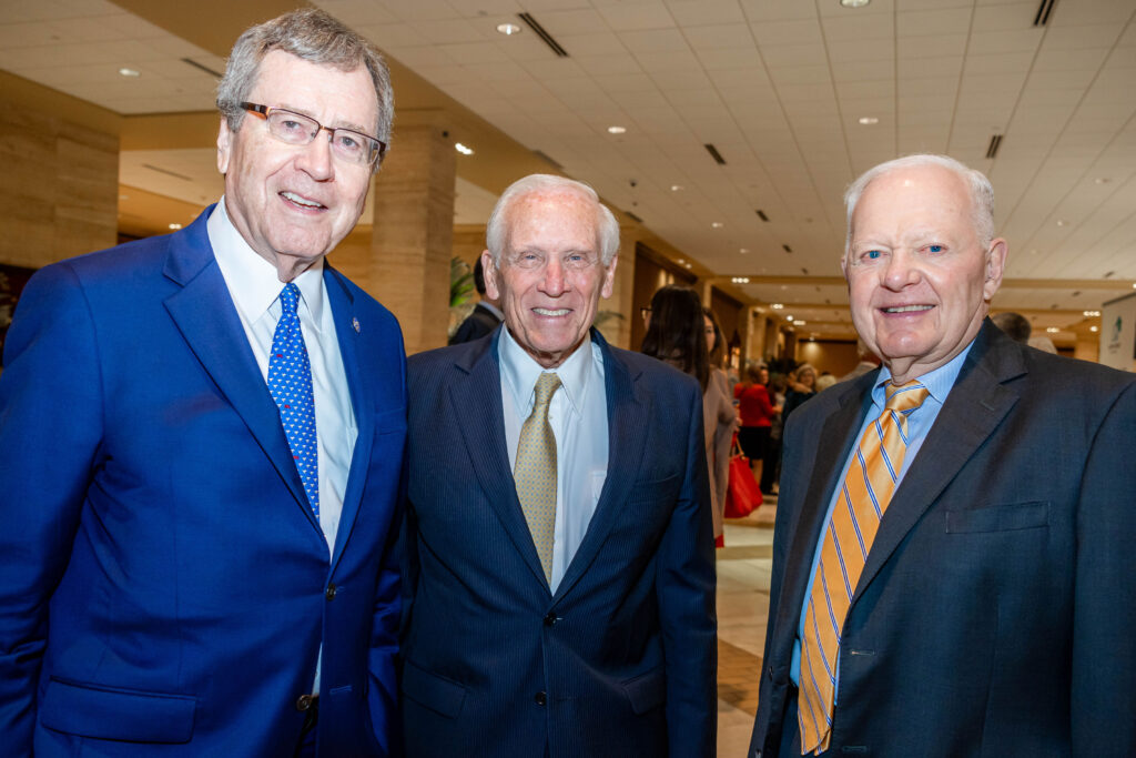 Dr. Gerald Turner, Jody Grant, Ray Hunt (Photo by ATALI SAMUEL PHOTOGRAPHY STUDIO)