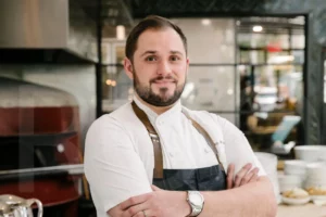 Emelia’s – Chef Preston Paine leads culinary efforts at the new Emelia’s and Blue Room inside Fort Worth’s Crescent Hotel