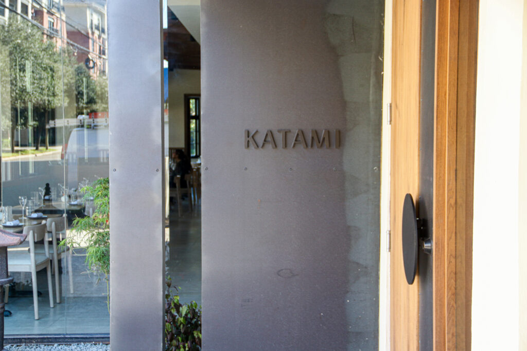 Katami is a striking new Houston restaurant. (Photo by Casey Giltner)