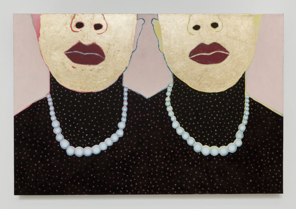 Johnny Floyd's "Upon Reflection, I am Aphrodite's Pearls Strung Across the Firmament," 2021. This painting was acquired by the Dallas Museum of Art from Conduit Gallery in 2021. (Courtesy Johnny Floyd and Conduit Gallery, Dallas)