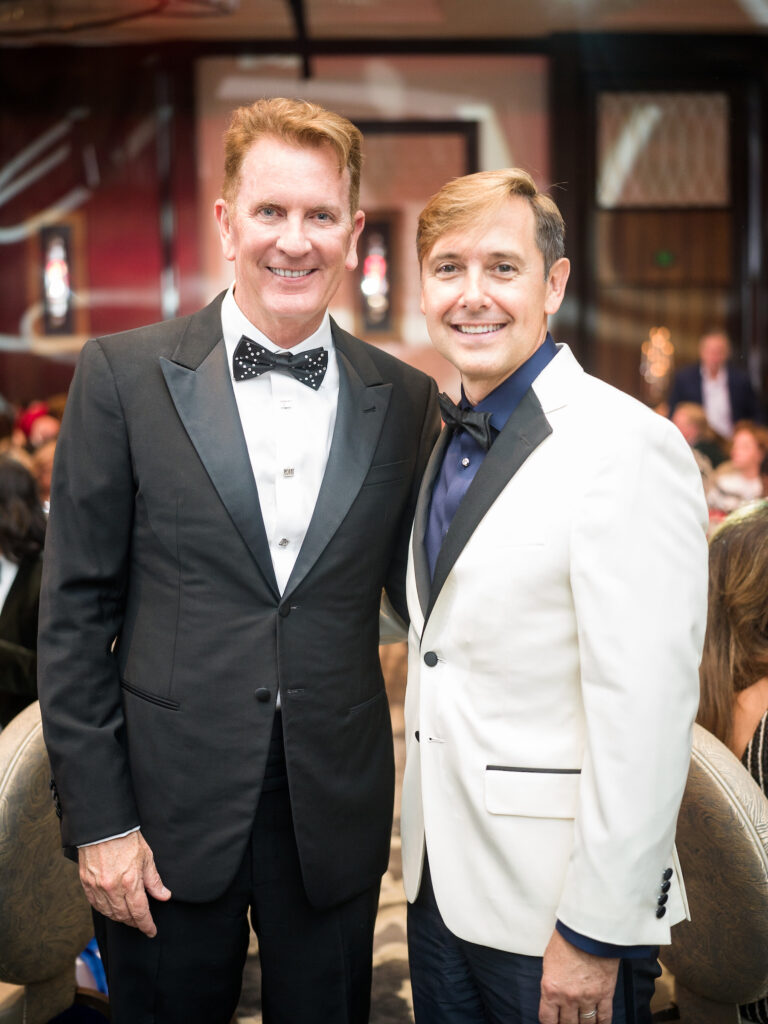 Frank Billingsley & Kevin Gilliard at the Citizens for Animal Protection Celebrity Paws Gala (Photo by Daniel Ortiz)