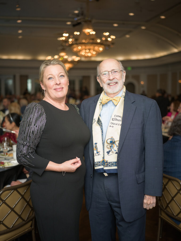 Hillary Hart, C.C. Connor at the 100th anniversary celebration of Miller Outdoor Theatre. (Photo by Daniel Ortiz)