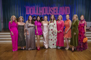 Natalie Steen, Illa Gaunt, Katie Davis, Bailey McCarthy, chair Alexandra Killion, Paloma Contreras, Hattie Sparks, Emily Spanos, Amanda Medsger, Aryn Guillory at the La Petite Maison Gala (Photo by Jenny Antill Clifton)