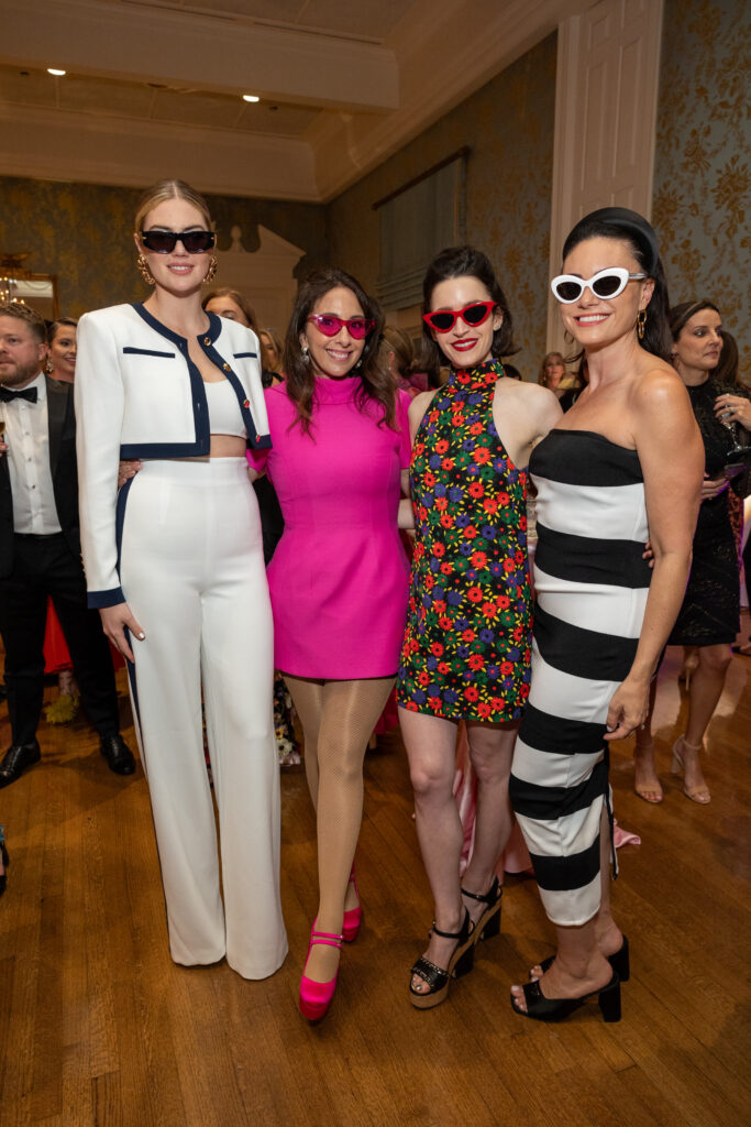 Kate Upton, Bailey McCarthy, Maggie Jenkins, Leslie Pitts at the La Petite Maison Gala (Photo by Jenny Antill Clifton)
