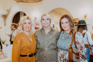 Jessica Mooney, Muffy King, and Shelby Bastin (Photo by Emma Umana)