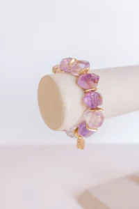 Jewels 2023 – Kori Green’s Amethyst Chunk bracelet