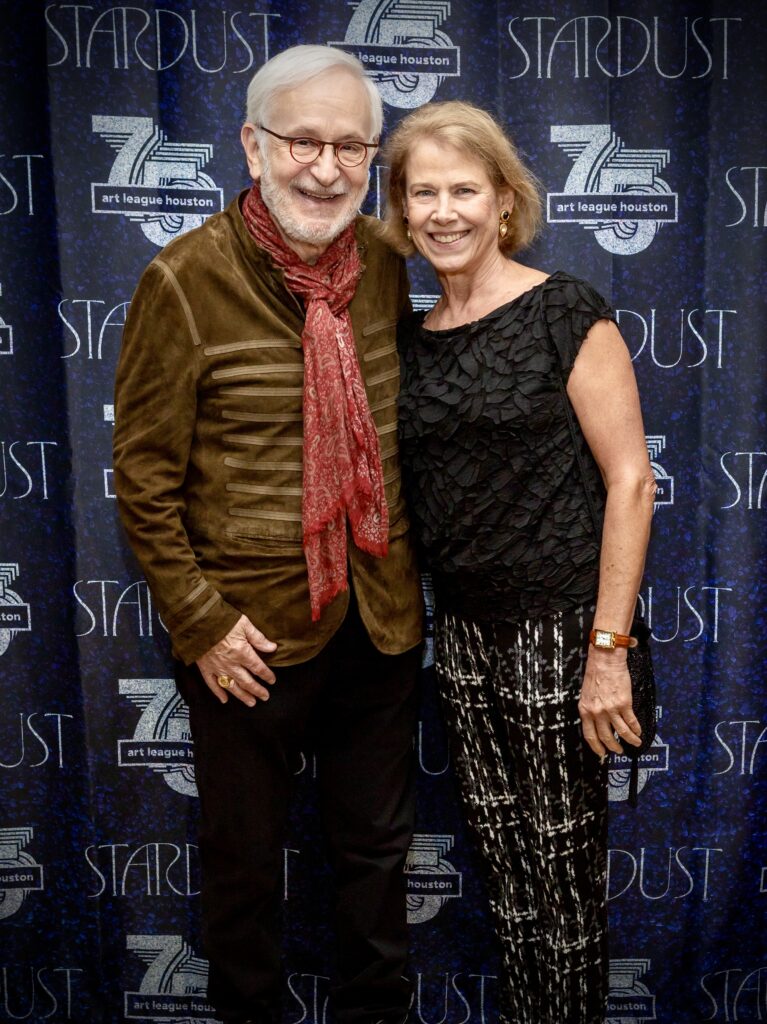 Frazier King, Mary Axelrad at Art League Houston’s 75th Anniversary Gala (Photo by Alex Barber and Laura Burlton)