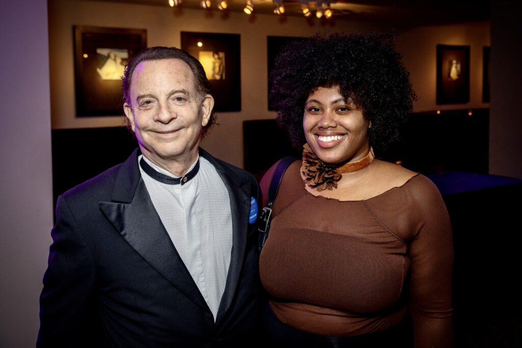 Lester Marks, Alexis Pye at Art League Houston’s 75th Anniversary Gala (Photo by Alex Barber and Laura Burlton)