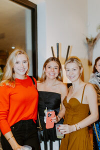 Melanie Shaper, Eleanor Mitchell, and Carlie Dietert (Photo by Emma Umana)