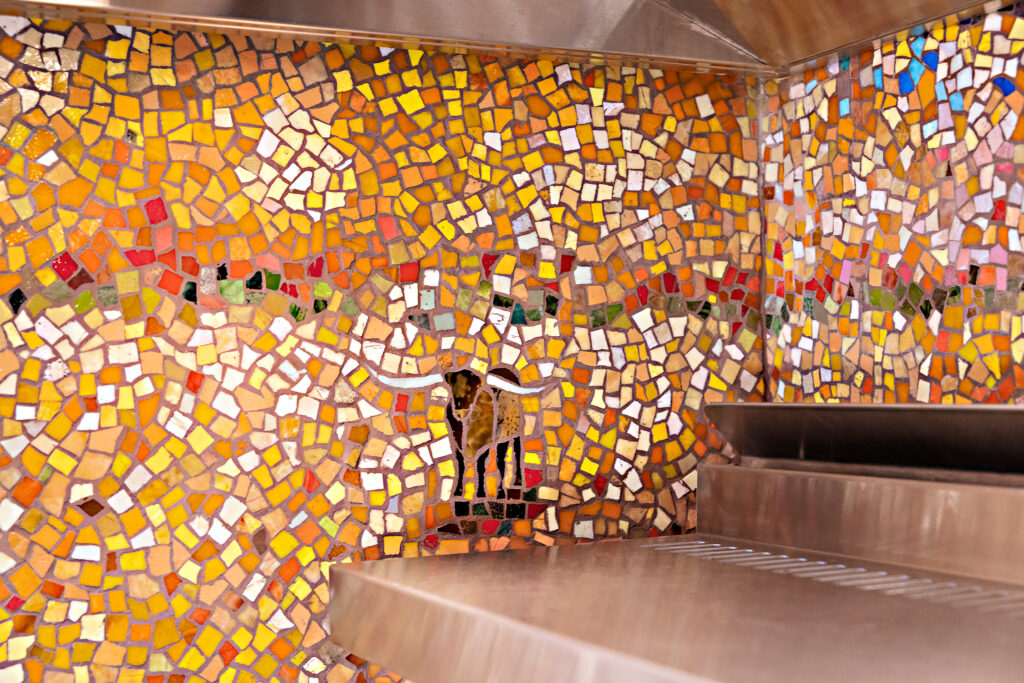 Sunset at the Ranch, Sarah Wandrey Mosaics