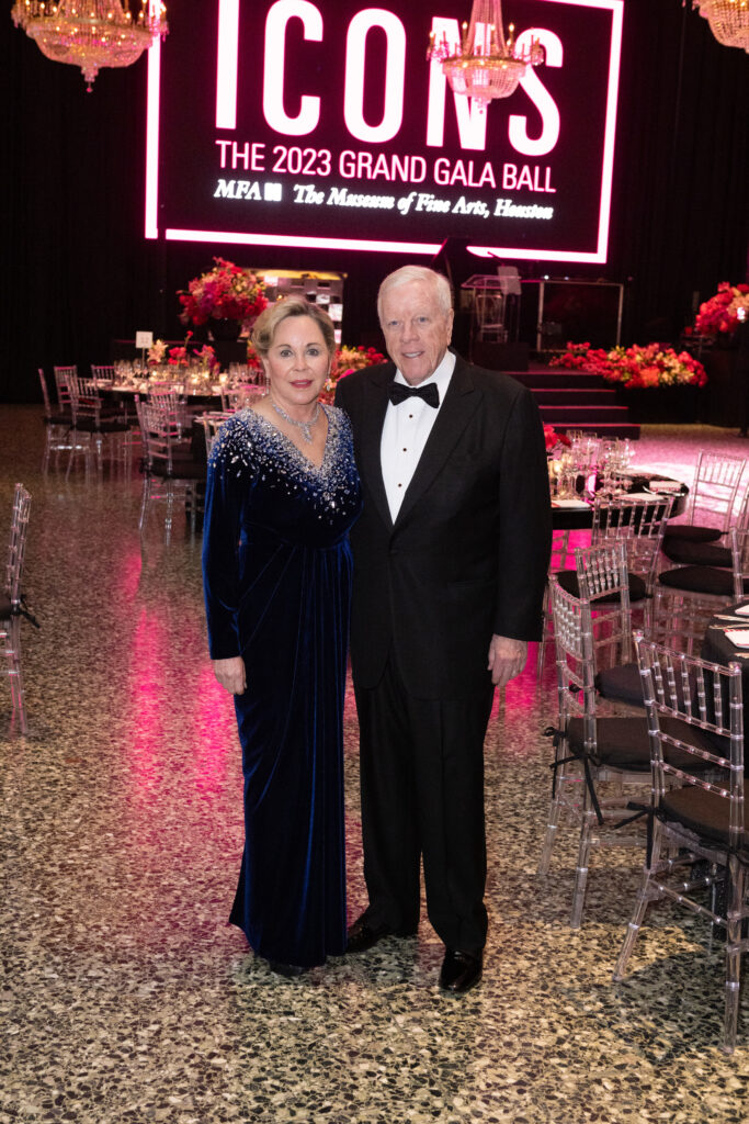 Premier underwriters Nancy & Rich Kinder at the Museum of Fine Arts, Houston Grand Gala Ball (Photo by Wilson Parish)