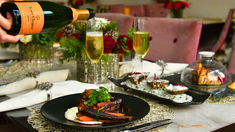 The award-winning culinary team has cooked up holiday menus that are sure to impress.