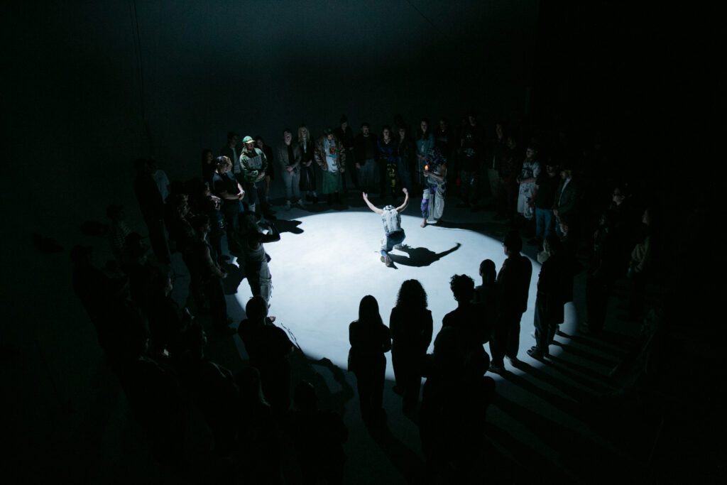 "Repurposed Religion" staged in L.A. was the performative debut of Preston Douglas' "77Eaven" Collection. (Photo by SemiTruck Studios)