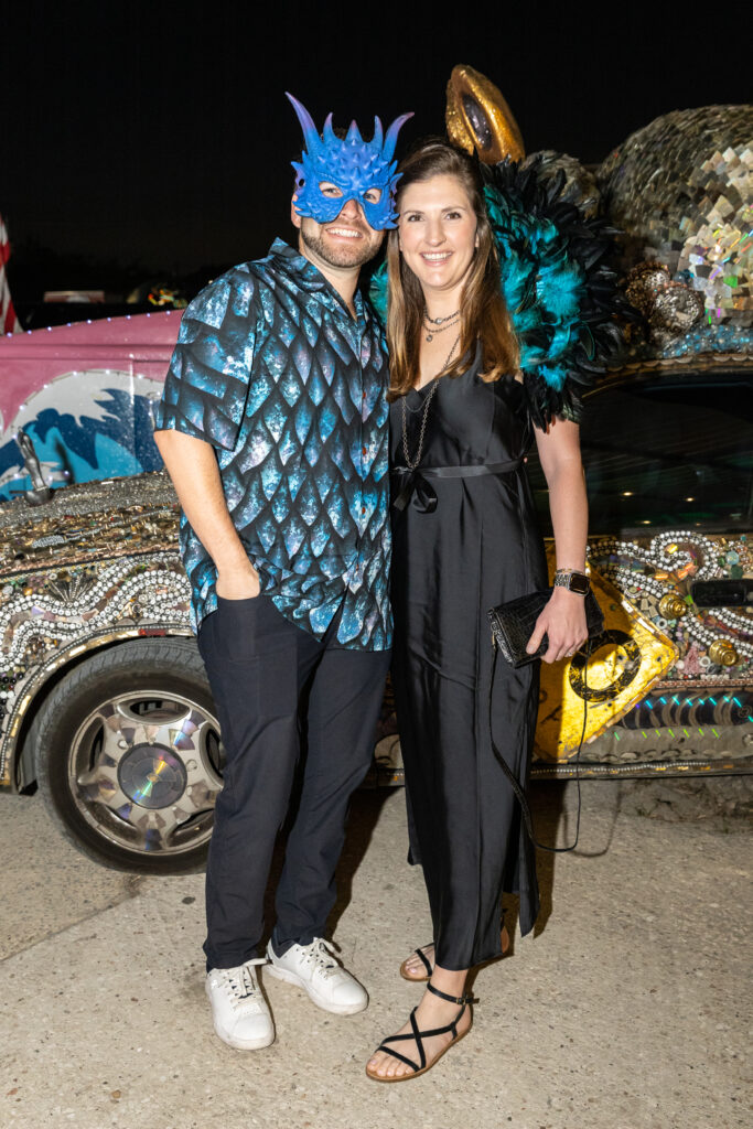 Rob Morgan, Madison Langley at Orange Show Gala Where the Wild Things ART (Photo by Emily Jaschke and David DeHoyos)