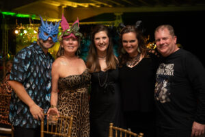 Rob Morgan, Paige Johnson, Madison Langley, Lauren Waddell, John Smither (Photo by Emily Jaschke and David DeHoyos)