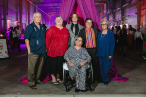 Robert Valdez, Clarissa Valdez, Milo Cernosek, Alice Valdez, Frances Valdez, Bonnie Winter 374-2023-10-20 HAA Gala (Photo by Johnny Than)