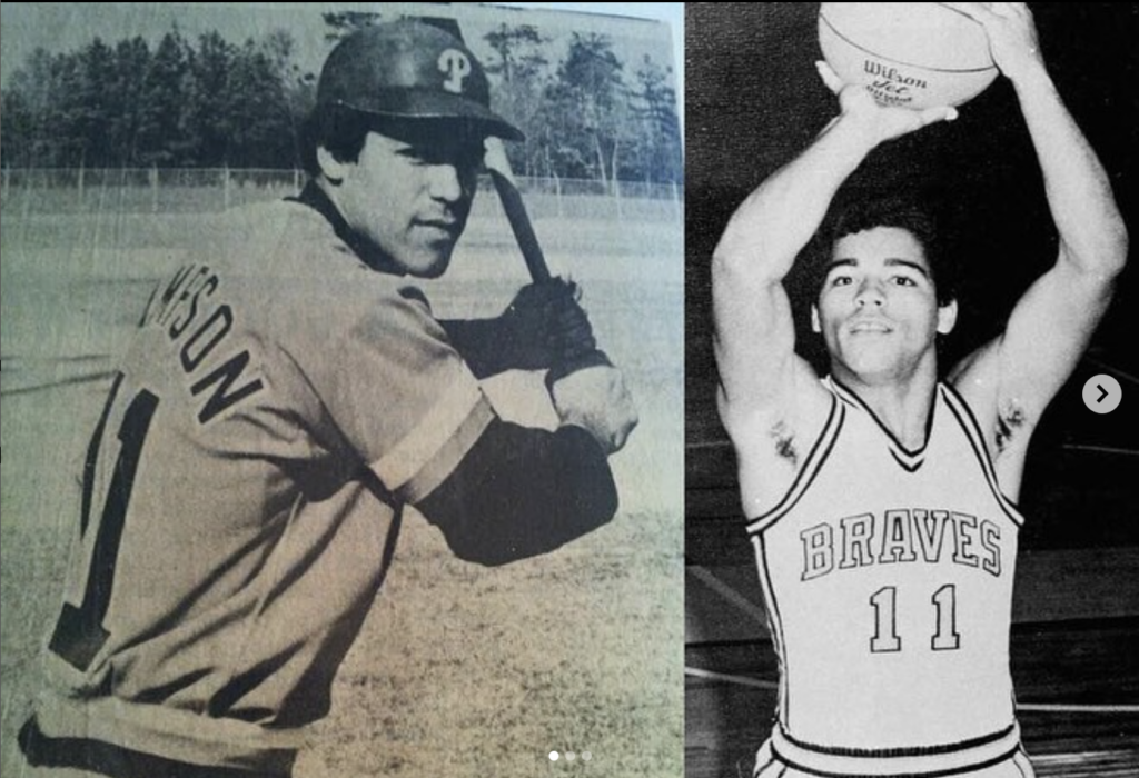 UH coach Kelvin Sampson played both baseball and basketball at UNC Pembroke.