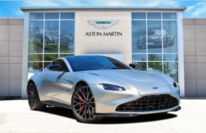 2023 Aston Marton vantage coupe ($189,686), available at Aston Martin Dallas