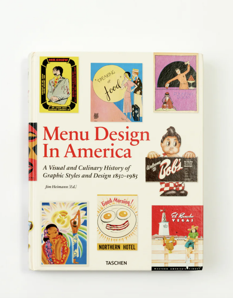 Menu Design in America Book