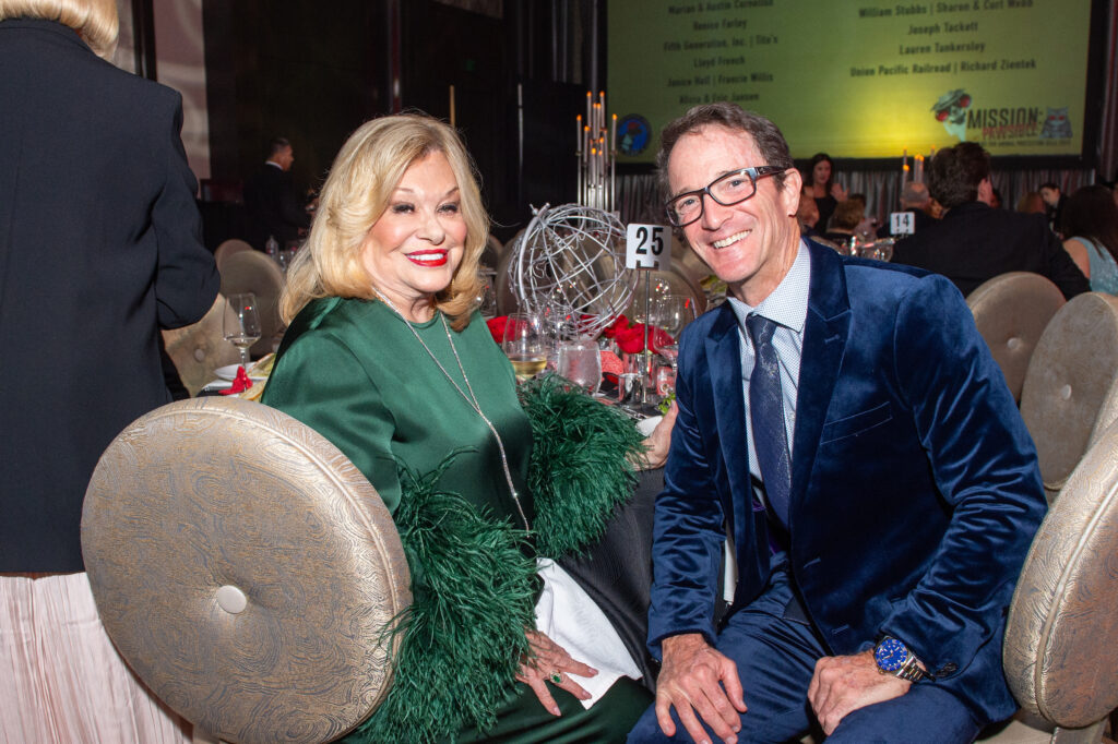 Sidney Faust, Michael Bickham at the Citizens for Animal Protection Celebrity Paws Gala (Photo by Jacob Power)