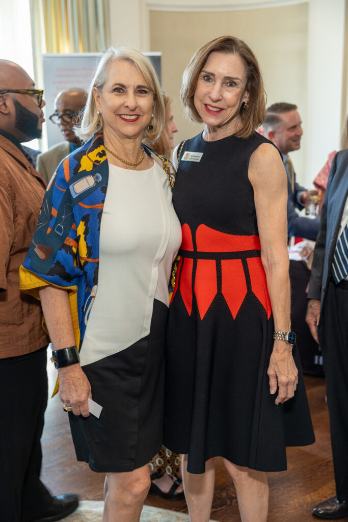 Susan Hansen, Mary Maxey at the Salvation Army of Greater Houston Annual Luncheon