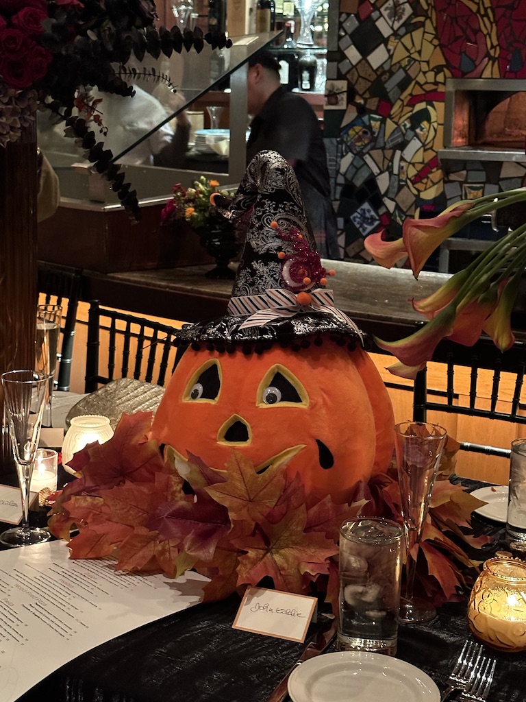 Spirited decor at La Griglia's Halloween bash. (Photo by Shelby Hodge)