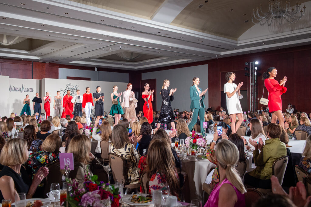 Party fashions from Neiman Marcus at the Child Advocates Angels of Hope Luncheon (Photo by Jacob Power)