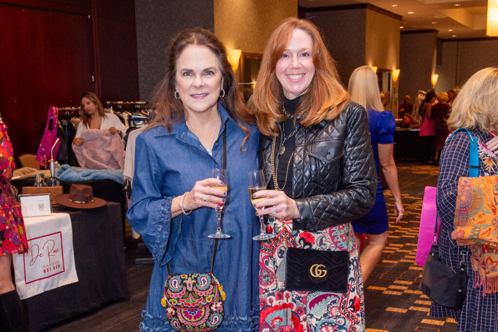 Mary Ann Detmering, Patty Kallmeyer at the Child Advocates Angels of Hope Luncheon (Photo by Jacob Power)