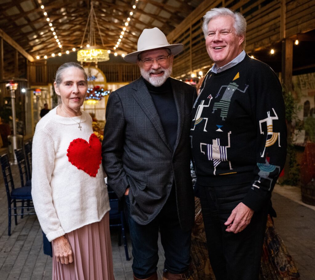 Anita Garten, Bob Cavnar, David Garten
at the Delicious Alchemy dinner benefiting Recipe for Success (Photo by Michelle Watson)