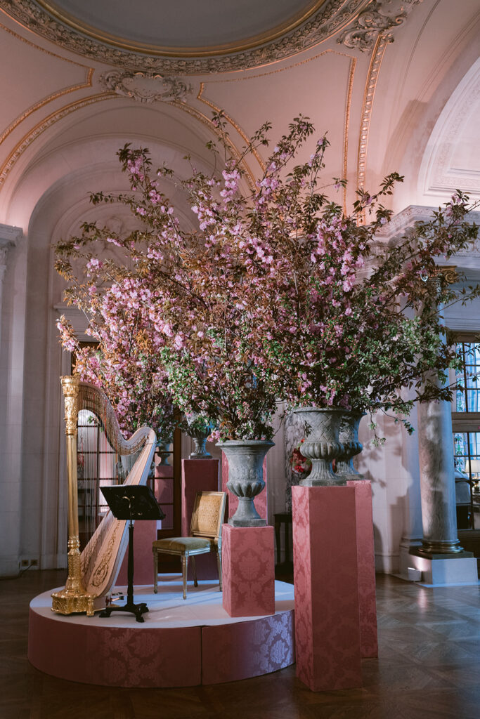 The birthday girl tasked event planner Lucas Somoza with locating cherry blossoms for her party at Shangri-La Paris. (Photo by Le Secret D'Audrey, Audrey Neracoulis)