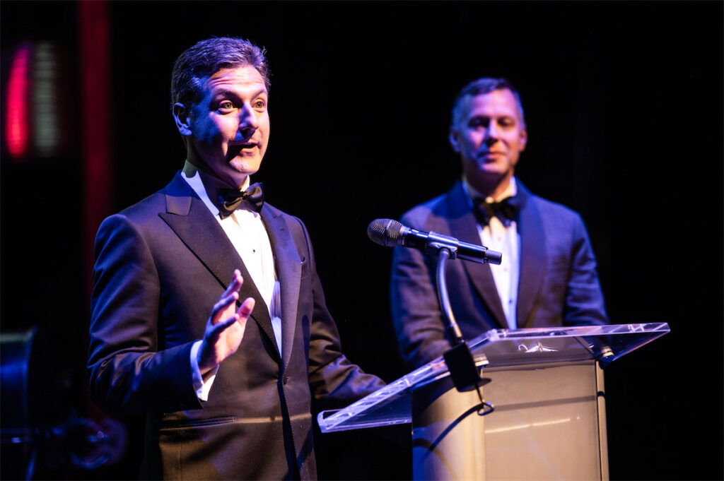 Board Chair Danny Tobey, President & CEO Warren Tranquada (Photo by Can Turkyilmaz)