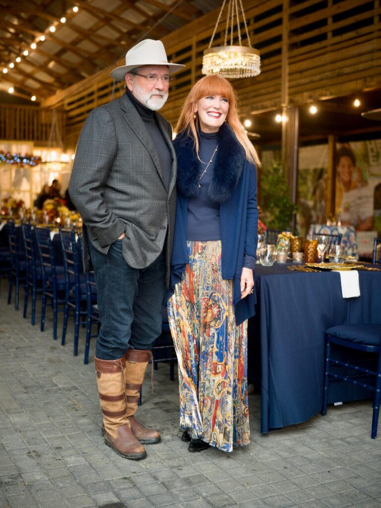 Recipe for Success founders Bob & Gracie Cavnar at the Delicious Alchemy dinner held at Hope Farms. (Photo by Daniel Ortiz)