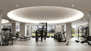 Canyon Ranch – The fitness studio at the first ever Wellness Club. (Photo by Canyon Ranch)