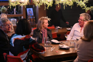 Carl Cunningham, former music critic; Jamie Bernstein and her cousin Karen Bernstein_Jeff Grass Photography (Photo by Jeff Grass Photography)