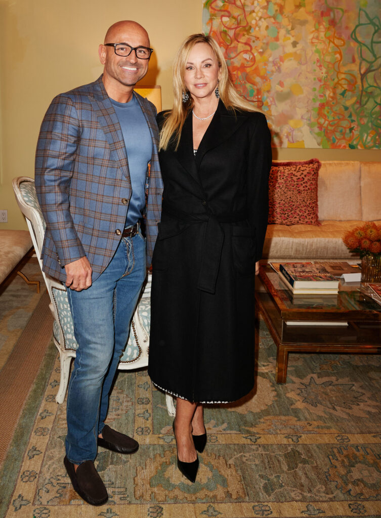 Cearan Henley, Kathleen Hutchinson at Jan Showers