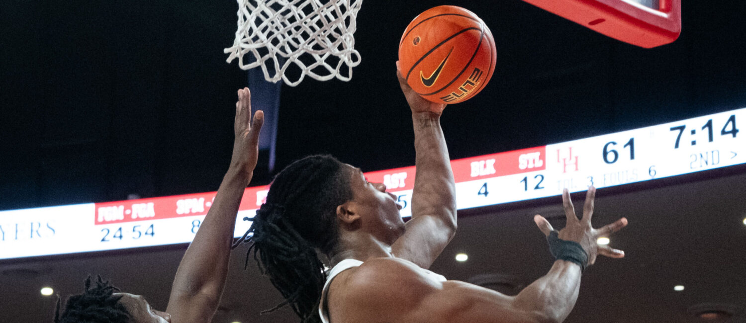 University of Houston forward JoJo Tugler is learning how to make an impact on offense. (Photo by F. Carter Smith)