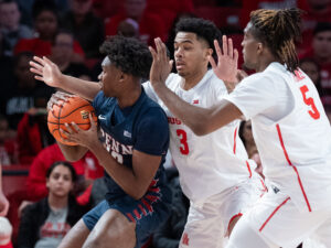 University of Houston Cougars beat the Penn Quakers at the Fertitta Center, Saturday December 13, 2023