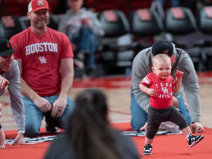 University of Houston Cougars beat the Penn Quakers at the Fertitta Center, Saturday December 13, 2023