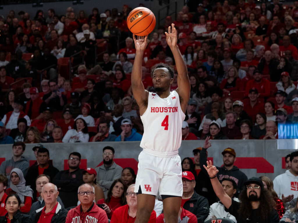 University of Houston guard LJ Cryer is one of the best scorers in America. (Photo by F. Carter Smith)