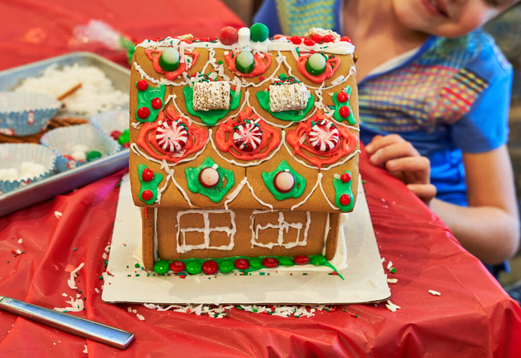 A gingerbread decorating class will be led by Executive Pastry Chef Sophie Candia.