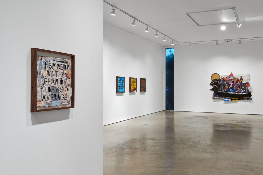 Installation view of "Robert Hodge: Extended View (EP)," 2023, at David Shelton Gallery (Courtesy David Shelton Gallery) 