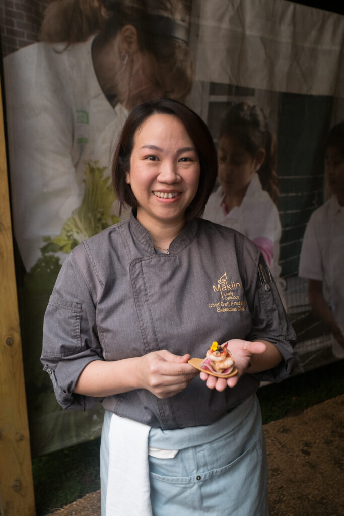 Chef Aphassorn 'Bell' Predawan of MaKiin at the Delicious Alchemy dinner. (Photo by Daniel Ortiz)
