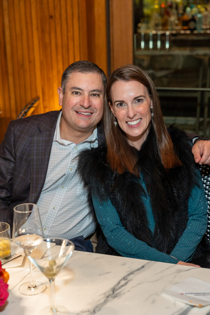 James & Emma Tramuto at Texas Children's Hospital Ambassadors holiday party held at the Montrose Collective. (Photo by Jenny Antill/Texas Children's Hospital)
